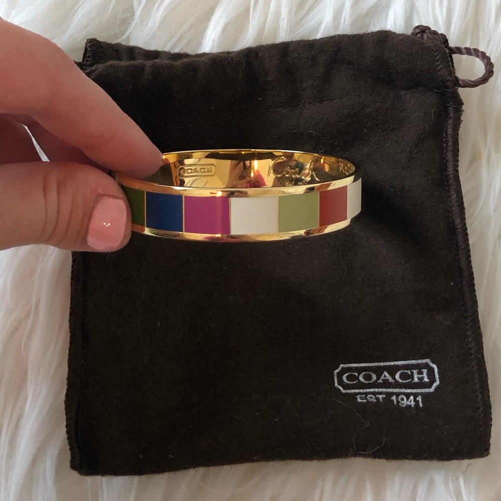Coach Signature Bangle Multi Color - Picture 4 of 4